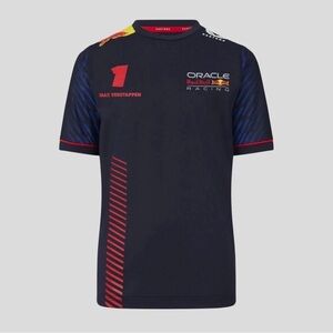 Oracle Red Bull Racing Men's Navy T-Shirt Verstappen